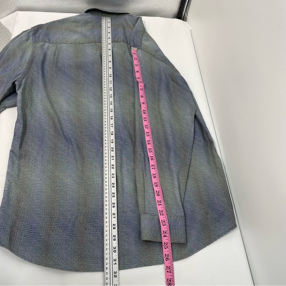 Jhane Barnes Button Up Shirt Men’s M Fabric Woven in Japan Long Sleeve - Picture 6 of 9